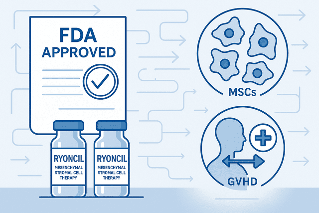 FDA Approval of Ryoncil: What the First Mesenchymal Stromal Cell Therapy Means for the Future of Regenerative Medicine